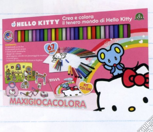 Hello Kitty - Maxi Gioca E Colora gioco