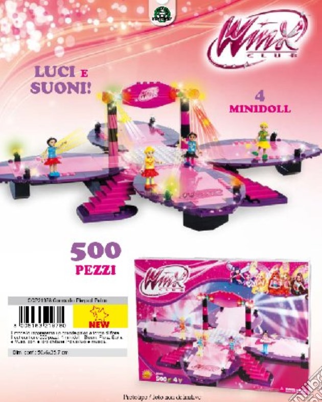 Winx Club - Costruzioni - Concerto Winx 500 Pz gioco di Giochi Preziosi