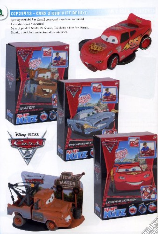 Cars 2 - Klip Kitz Deluxe gioco di Brad Lewis, John Lasseter