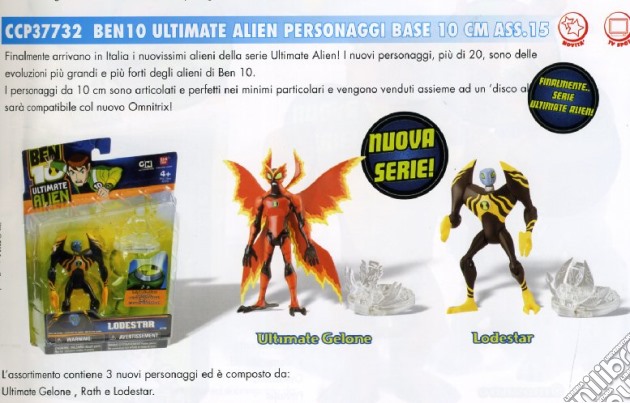 Ben 10 - Ultimate Alien - Personaggio 10 Cm Ass. 15 gioco