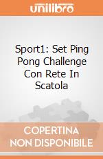 Sport1: Set Ping Pong Challenge Con Rete In Scatola giochi