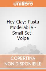 Hey Clay: Pasta Modellabile - Small Set - Volpe gioco