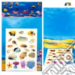 Ginmar: Educativi - (090A) - Busta Adesivi Pesci C/Paesaggio Marino giochi