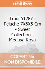 Trudi 51287 - Peluche 7X6X5 Cm - Sweet Collection - Medusa Rosa gioco
