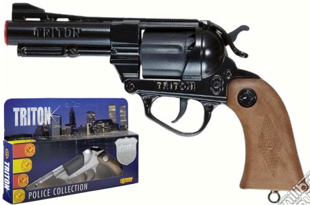 Pistola 12 Colpi - Triton Black gioco di Villa Giocattoli