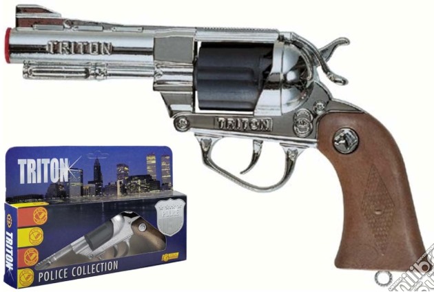 Pistola 12 Colpi - Triton Silver gioco di Villa Giocattoli