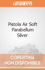 Pistola Air Soft Parabellum Silver gioco di Villa Giocattoli