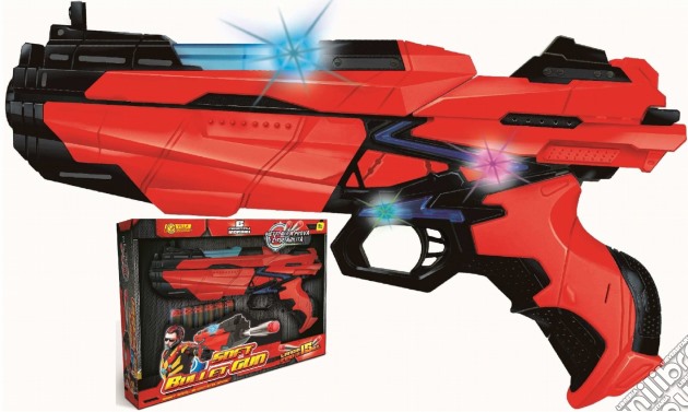 Pistola Con Luci Soft Bullet Gun gioco di Villa Giocattoli