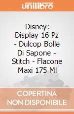Disney: Display 16 Pz - Dulcop Bolle Di Sapone - Stitch - Flacone Maxi 175 Ml gioco