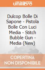 Dulcop Bolle Di Sapone - Pistola Bolle Con Luci Media -  Stitch Bubble Gun - Media (New) gioco