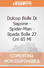 Dulcop Bolle Di Sapone - Spider-Man - Spada Bolle 27 Cm 65 Ml gioco di Dulcop