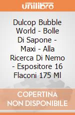 Dulcop Bubble World - Bolle Di Sapone - Maxi - Alla Ricerca Di Nemo - Espositore 16 Flaconi 175 Ml gioco di Dulcop
