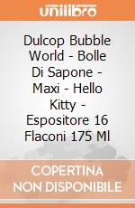 Dulcop Bubble World - Bolle Di Sapone - Maxi - Hello Kitty - Espositore 16 Flaconi 175 Ml gioco di Dulcop