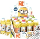 Dulcop Bubble World - Bolle Di Sapone - Glass - Minions - Espositore 12 Flaconi 300 Ml gioco di Dulcop