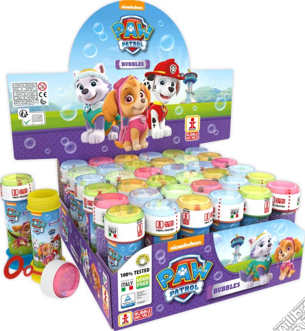 Dulcop Bolle Di Sapone - Paw Patrol - Disco Volante Bolle Giganti - Piatto  + Soffiatore Multiplo + 3 Flaconi 60 Ml - Bolle di sapone - Dulcop -  Giocattoli