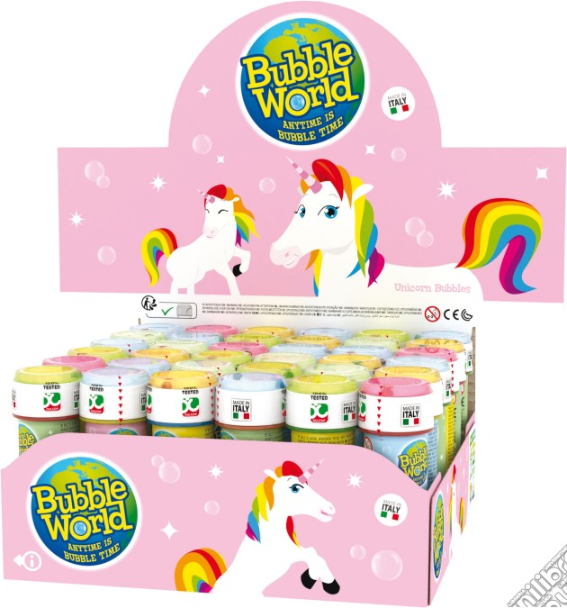 Dulcop Bolle Di Sapone - Unicorn Bubbles - Flacone 60 Ml