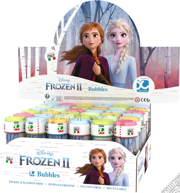 Dulcop Bolle Di Sapone - Frozen 2 - Flacone 60 Ml gioco
