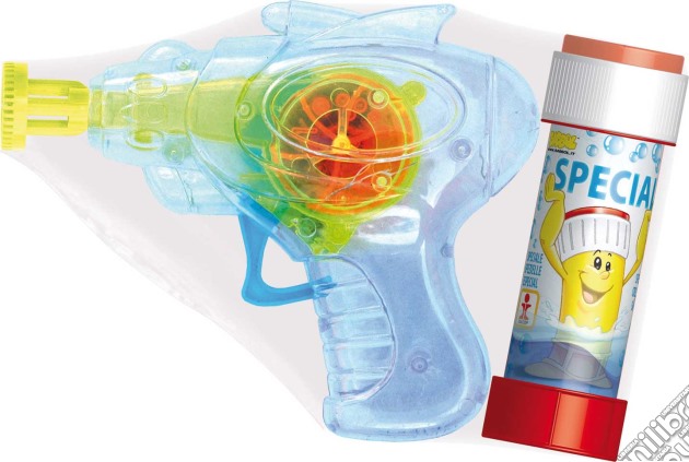 Dulcop Bubble World - Bolle Di Sapone - Pistola Bolle Con Luci Media - 60 Ml gioco di Dulcop