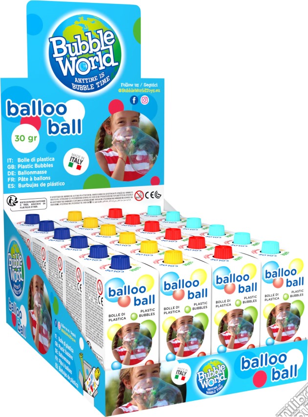 Dulcop: Balloo Ball - Scatolina 1 Tubo 30 Gr gioco di Dulcop
