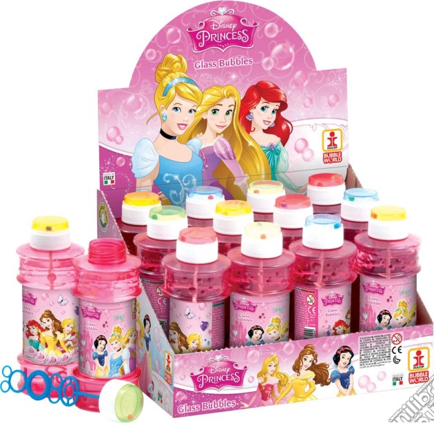 Dulcop Bolle Di Sapone - Principesse Disney - Flacone Glass 300 Ml gioco di Dulcop