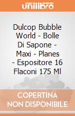 Dulcop Bubble World - Bolle Di Sapone - Maxi - Planes - Espositore 16 Flaconi 175 Ml gioco di Dulcop