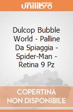Dulcop Bubble World - Palline Da Spiaggia - Spider-Man - Retina 9 Pz gioco di Dulcop