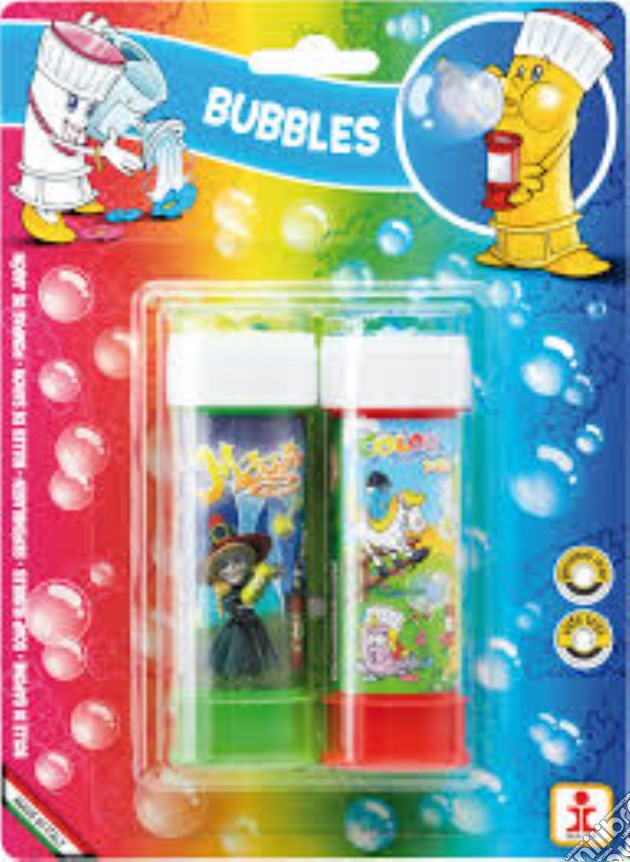 Dulcop Bolle Di Sapone - Color Bubbles - Pack 2 Flaconi 60 Ml gioco di Dulcop