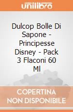 Dulcop Bolle Di Sapone - Principesse Disney - Pack 3 Flaconi 60 Ml gioco di Dulcop