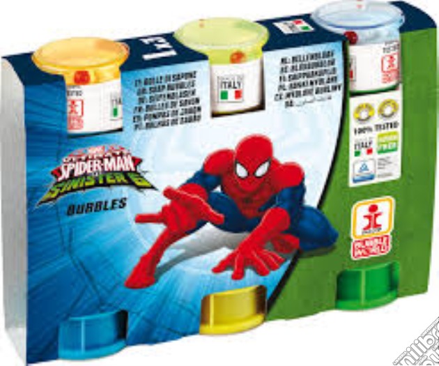 Dulcop Bolle Di Sapone - Spider-Man - Pack 3 Flaconi 60 Ml gioco di Dulcop
