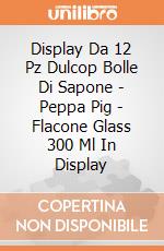Display Da 12 Pz Dulcop Bolle Di Sapone - Peppa Pig - Flacone Glass 300 Ml In Display gioco