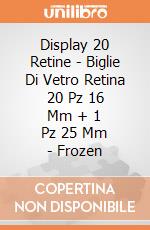 Display 20 Retine - Biglie Di Vetro Retina 20 Pz 16 Mm + 1 Pz 25 Mm - Frozen gioco di Dulcop