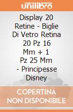 Display 20 Retine - Biglie Di Vetro Retina 20 Pz 16 Mm + 1 Pz 25 Mm - Principesse Disney gioco di Dulcop