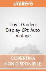 Toys Garden: Display 6Pz Auto Vintage giochi
