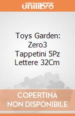 Toys Garden: Zero3 Tappetini 5Pz Lettere 32Cm giochi