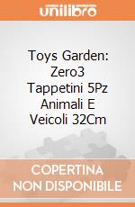 Toys Garden: Zero3 Tappetini 5Pz Animali E Veicoli 32Cm giochi