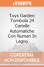 Toys Garden: Tombola 24 Cartelle Automatiche Con Numeri In Legno giochi