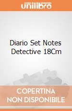 Diario Set Notes Detective 18Cm giochi