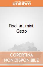 Pixel art mini. Gatto giochi