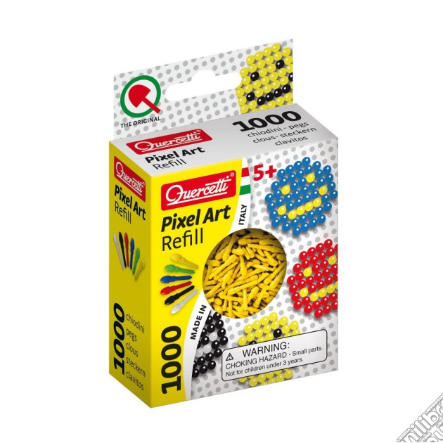 Quercetti 2476 - Refill Pixel Art Giallo gioco di Quercetti