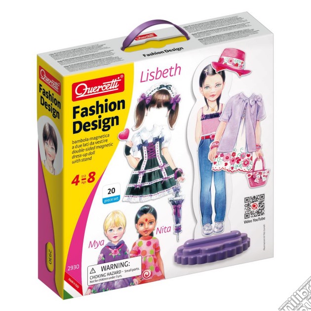 Quercetti 2930 - Fashion Design - Lisbeth gioco di Quercetti