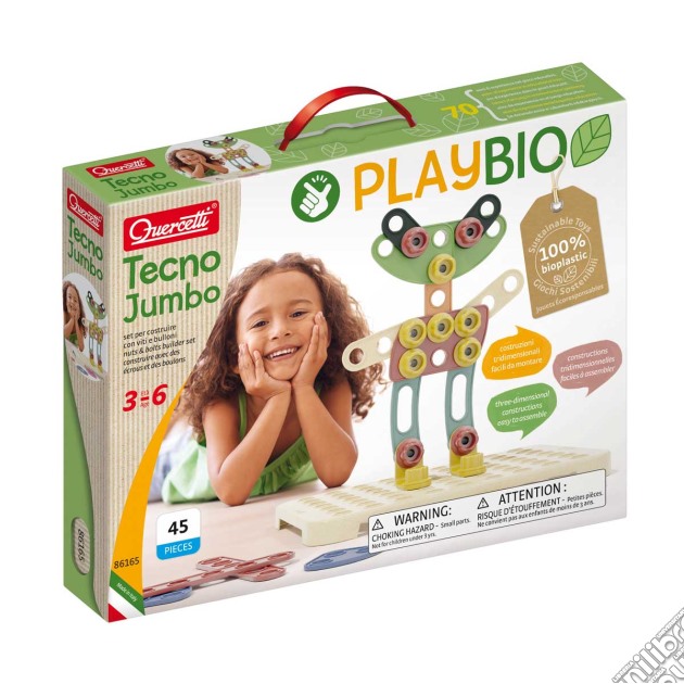 Quercetti 86165 - Play Bio Tecno Jumbo gioco