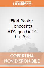 Fiori Paolo: Fondotinta All'Acqua Gr 14 Col Ass giochi