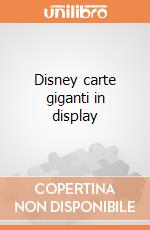 Disney carte giganti in display gioco di Lisciani