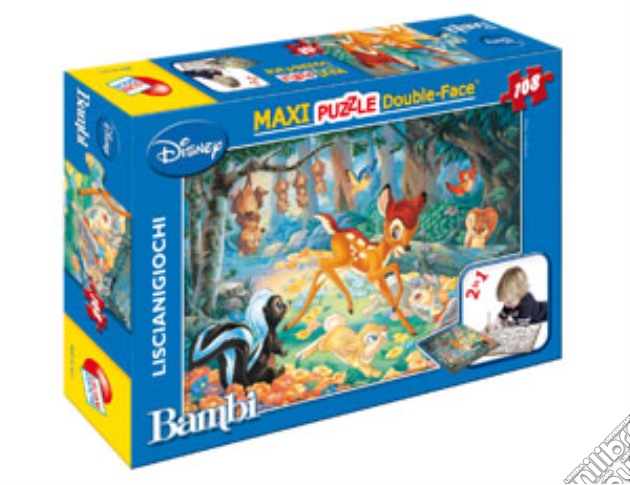 Puzzle df supermaxi 108 bambi  puzzle di Lisciani