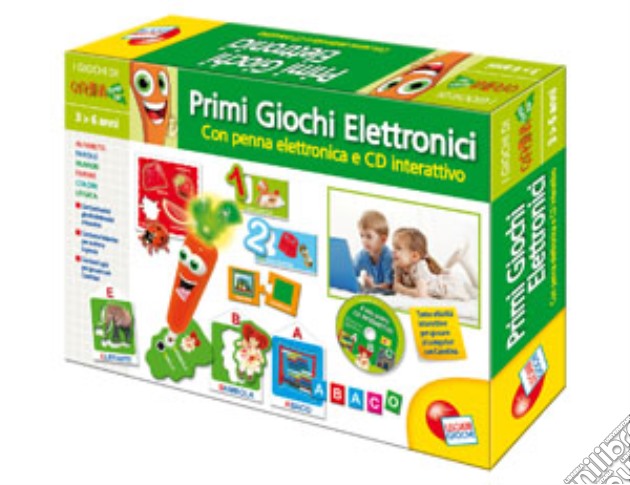 Carotina penna parlante kit + cd rom gioco di Lisciani