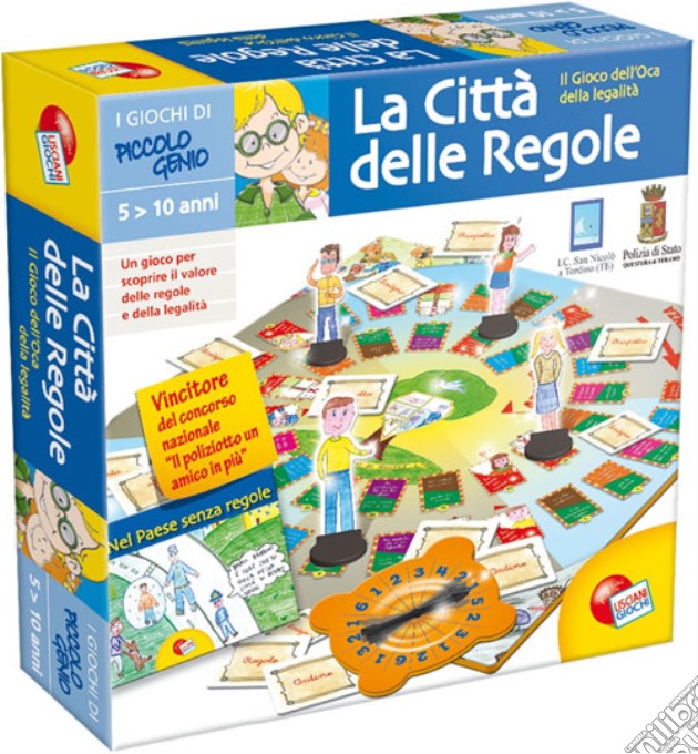 Piccolo genio la citta' delle regole gioco di Lisciani