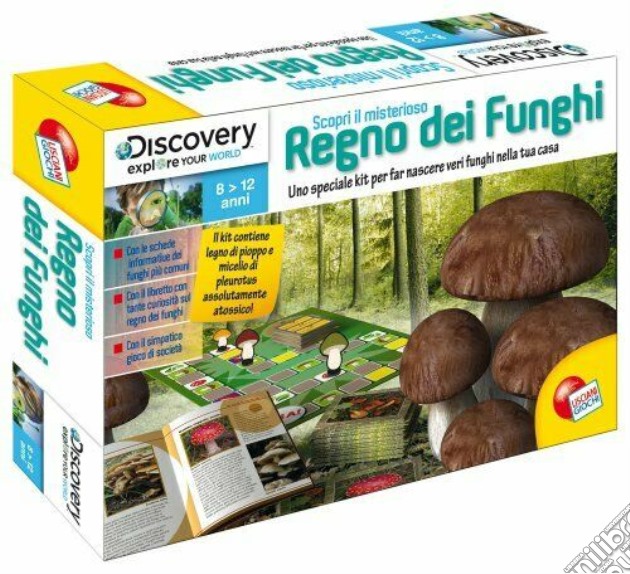 Discovery Il Misterioso Regno Dei Funghi gioco di Lisciani