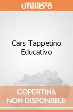 Cars Tappetino Educativo gioco di Lisciani