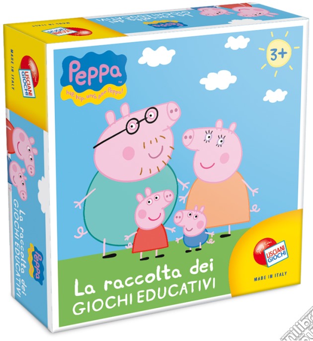 Peppa pig raccolta di giochi educativi gioco di Lisciani