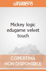 Mickey logic edugame velvet touch gioco di Lisciani